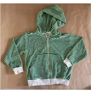 Molo Size 128 | 7-8 | Green Terry
Stripe Hoodie